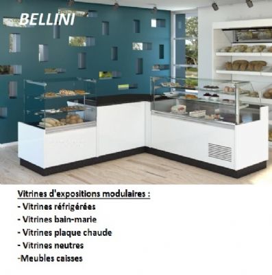 Linéaire de vente BELLINI  Choix dessus et façades